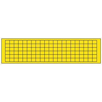 Pannello collante di ricambio per lampada Bleu Line Decotrap giallo