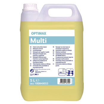 Detergente multiuso per superfici e pavimenti Diversey OPTIMAX Multi 5 litri DISPONIBILE IN 7 GIORNI LAVORATIVI