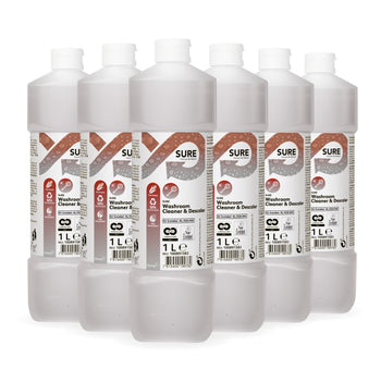 Detergente disincrostante per il bagno Diversey SURE Washroom Cleaner & Descaler 6x1 litro