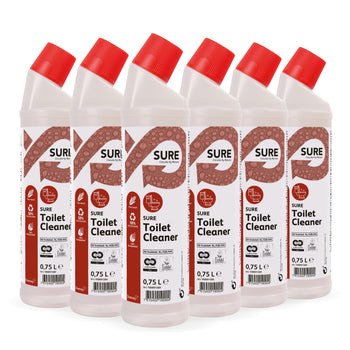 Detergente per WC e orinatoi Diversey SURE Toilet Cleaner 6x750 ml