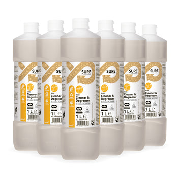 Sgrassatore energico e per pavimenti Diversey SURE Cleaner & Degreaser 6x1 litro