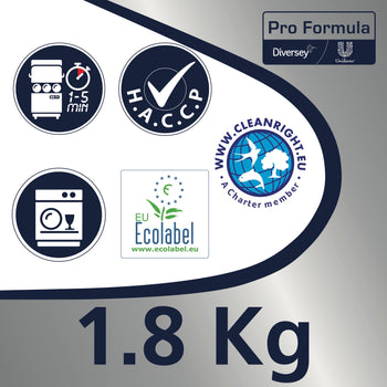 Pastiglie ecologiche 3 in 1 per lavastoviglie Diversey Svelto Tutto in 1 Eco Tablets 5x100 pastiglie
