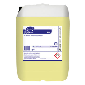 Detergente lavastoviglie per acque dure Diversey Suma Nova L6L 20 litri