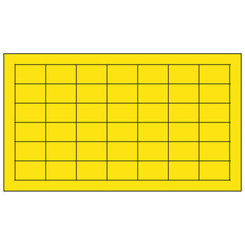 Pannello collante di ricambio per lampada Bleu Line Diadema 30 giallo