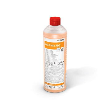 Detergente alcalino Ecolabel per sanitari e bagno Ecolab MAXX Into Alk2 1 litro