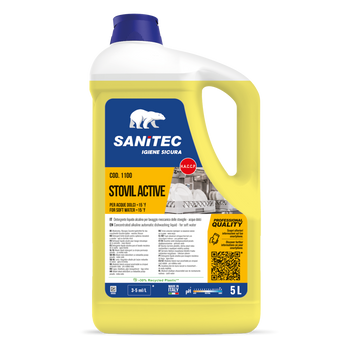 Detergente per lavaggio manuale stoviglie Sanitec Stovil Active 5 lt