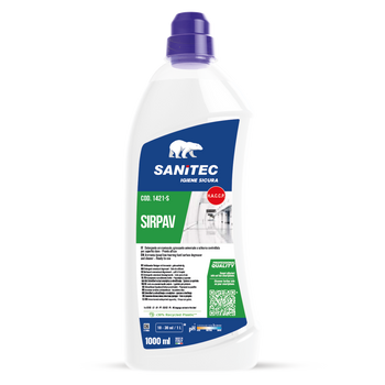 Sgrassatore ammoniacale per pavimenti Sanitec Sirpav 1 litro