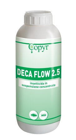 Inseticida para moscas, mosquitos e insetos diversos Copyr DECA FLOW 2,5 - 1 litro