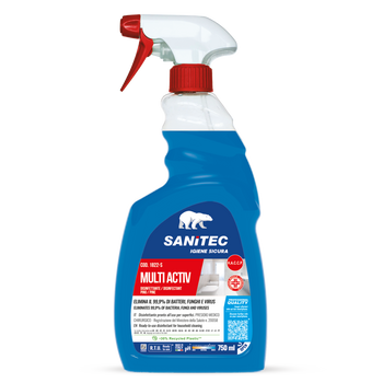 Disinfettante PMC pronto all'uso per superfici Sanitec Multi Activ Pino 750 ml