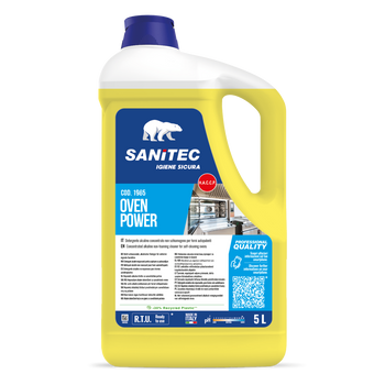 Sanitec Oven Power alkalischer, nicht schäumender Backofenreiniger 5 Liter