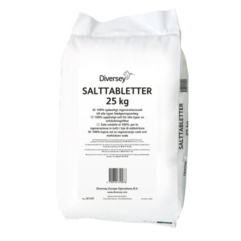 Sale in pastiglie per addolcitori Diversey Pastiglie di sale 25 kg