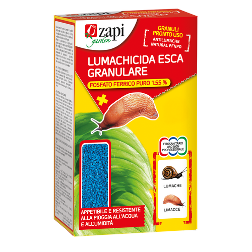 Esca lumachicida in granuli per lumache e limacce Zapi Lumachicida Esca 200 g