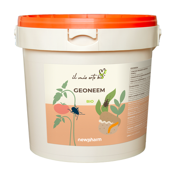 Concime organico azotato con panelli di neem Newpharm Geoneem 4 kg