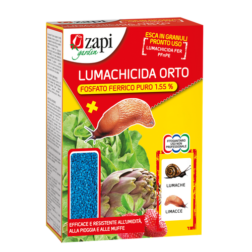 Esca lumachicida in granuli per orto Zapi Lumachicida Orto Blu 200 g