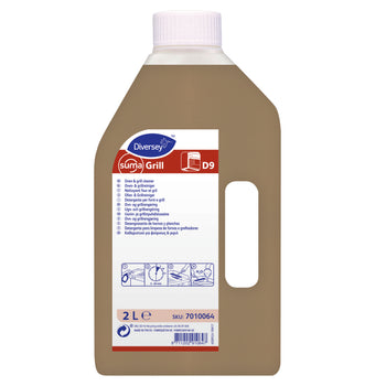 Detergente per forni e grill Diversey Suma Grill D9 6x2 litri