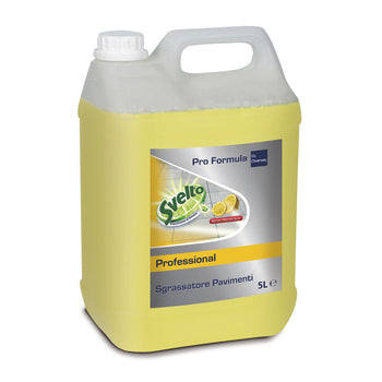 Detergente liquido sgrassante per pavimenti Svelto Sgrassatore Pavimenti 5 lt