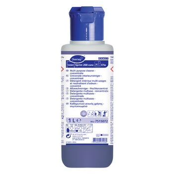 Detergente multiuso concentrato Diversey TASKI Sprint 200 conc 1 litro