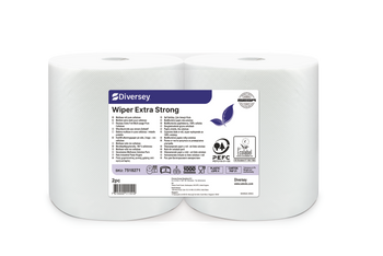 Bobina multiuso Diversey Wiper Extra Strong 304 m Bianco 2 pezzi