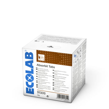 Pastiglie detergenti sgrassanti per friggitrici Ecolab Absorbit Tabs 60 pastiglie