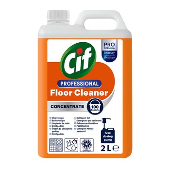 Detergente concentrato per pavimenti Diversey Cif Professional 2x2 litri