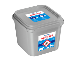 Insektizid gegen Fliegen und kriechende Insekten Newpharm ALPHI WG 1 kg