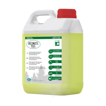 Detergente liquido ad alta concentrazione per lavastoviglie Arco Chimica Arco Matic Plus 20 kg