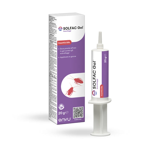 Gel inseticida para baratas e baratas Envu Solfac Gel Baratas - cartucho de 20 g