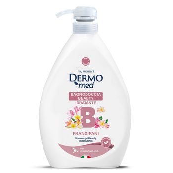 Bagnodoccia idratante Dermomed Beauty 1 litro con dosatore - fronte