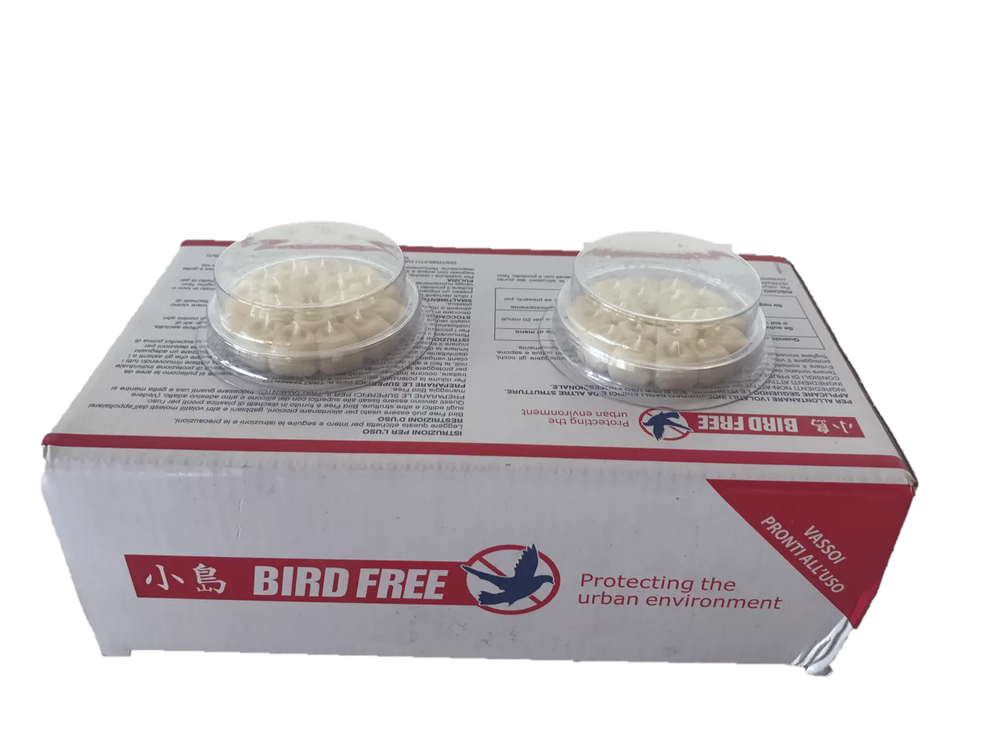 Dissuasore repellente per uccelli, colombi e piccioni Bird Free 15 pezzi