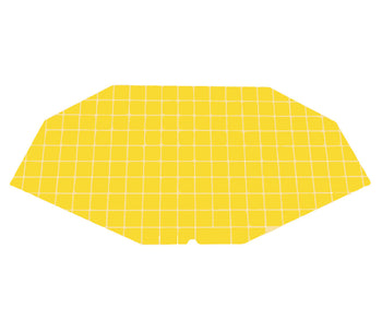 Piastre collanti compatibili gialle 540 x 250 mm per lampade UV cattura insetti KOM11 6 pezzi