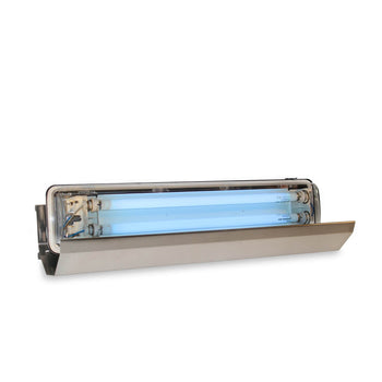 Lampada insetticida UV cattura insetti in acciaio inox Copyr Flylamp Dust