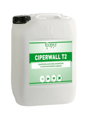 Inseticida concentrado para ácaros e insetos diversos Copyr CIPERWALL T2 5L