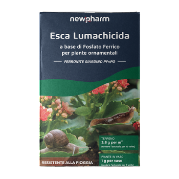 Esca lumachicida per piante ornamentali Newpharm Lumakidin 200 g