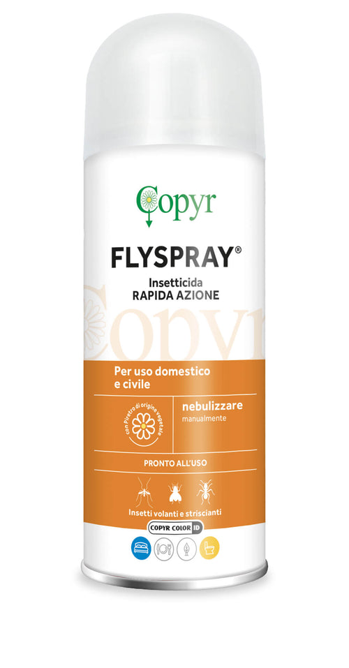 Insetticida per mosche, zanzare pulci e formiche Copyr Flyspray 400 ml