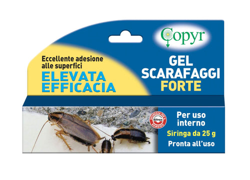 Insetticida gel per blatte e scarafaggi Copyr Gel Scarafaggi Forte - Cartuccia da 25g
