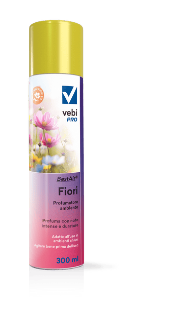 Deodorante spray per ambienti Vebi BestAir Fiori 300 ml