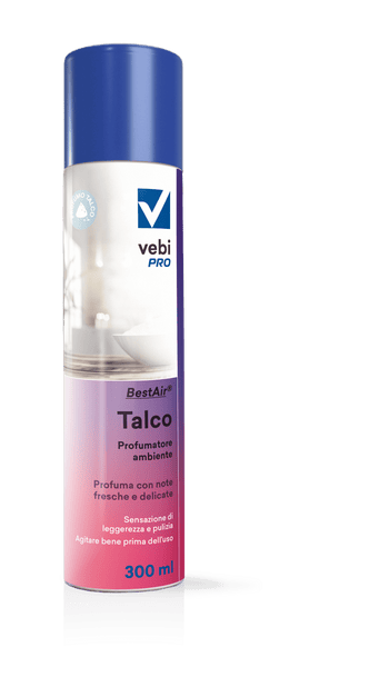 Deodorante spray per ambienti Vebi BestAir Talco 300 ml