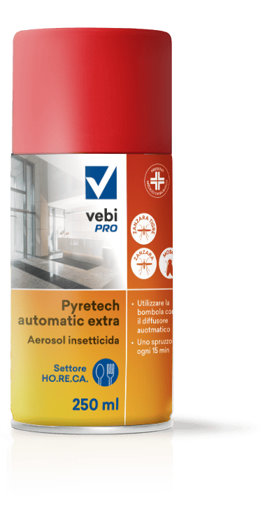 Insetticida aerosol per insetti volanti Vebi Pyretech® Automatic Extra 250 ml