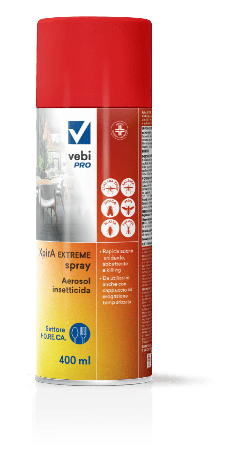 Insetticida aerosol per blatte e formiche Vebi XpirA Extreme Spray 400 ml