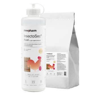 Insetticida naturale per acari, blatte e formiche Newpharm Insectosec 100 g