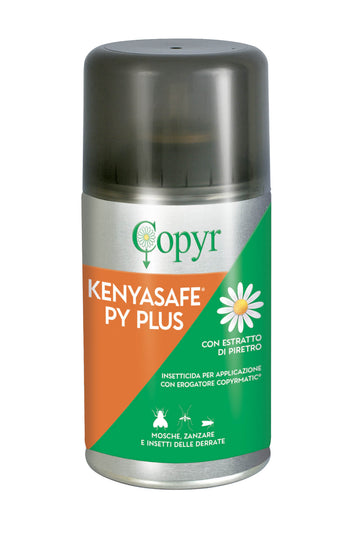 Inseticida aerossol para insetos voadores Copyr Kenyasafe Py Plus 250 ml