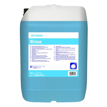 Brillantante neutro per lavastoviglie Optimax Rinse 20 litri