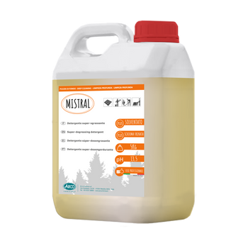 Detergente solvente supersgrassante Arco Chimica Mistral 4x5 kg