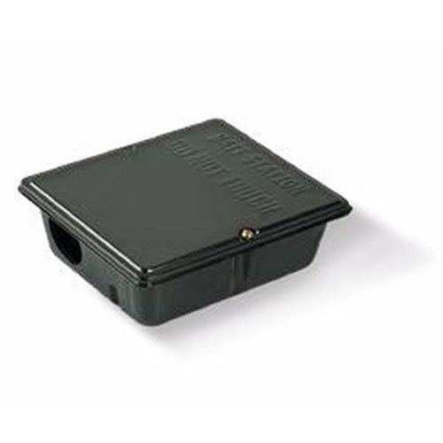 Erogatore box per esca per topi e ratti Orma Masterbox Metal Black in lamiera verniciata