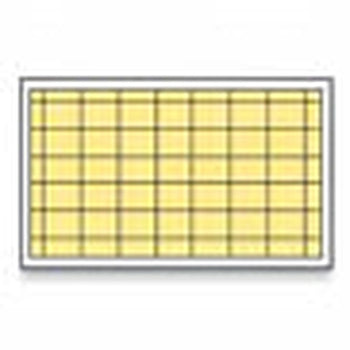 Piastra collante di ricambio per lampada UV Orma Gialla 50x28,5 cm per Eurofly 2x15