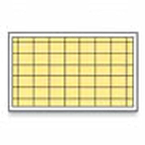 Piastra collante di ricambio per lampada UV Orma Gialla 50x28,5 cm per Eurofly 2x15