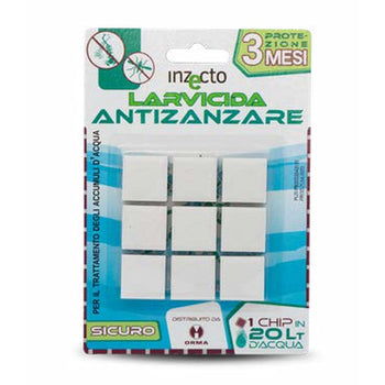 Larvicida per zanzare in chips Orma Mosquito Chips blister 9 chips