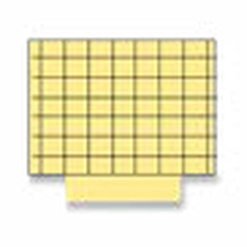 Piastra collante di ricambio per lampada UV Orma Gialla 45x32,5 cm per Monitor Fly Double e Fly Catcher bifacciale