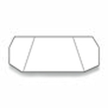 Piastra collante di ricambio per lampada UV Orma 46,5x18 cm per Applique 18