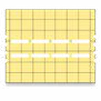 Piastra collante di ricambio per lampada UV Orma Gialla 44,5x36,4 cm per Spider 30 in plastica